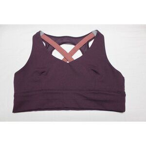 Born Primitive‎ women's X-Factor cross back long line v-neck athletic sports bra